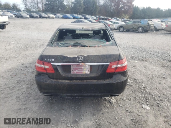2010 Mercedes-Benz E 350 Luxury with VIN WDDHF5GB9AA160952, listed as a Copart auction lot 46392455 with 152,712 mi miles and Salvage Title. Bid and sale history available at DreamBid. Image 6.