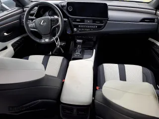 2022 Lexus ES 300h F Sport with VIN 58AGA1C12NU017408, listed as a Copart auction lot 74771444 with 11,885 mi miles and Salvage title. Bid and sale history available at DreamBid. Image 8.