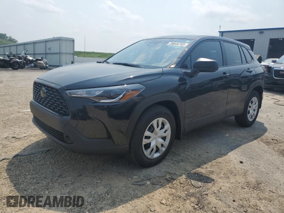 2024 Toyota Corolla Cross L with VIN 7MUAAAAG4RV097805, listed as a Copart auction lot 59846765 with 11,427 mi miles and Salvage title. Bid and sale history available at DreamBid. Image 1.