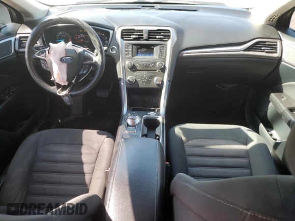 2017 Ford Fusion SE with VIN 3FA6P0HD7HR126404, listed as a Copart auction lot 52967255 with 46,358 mi miles and Salvage Title. Bid and sale history available at carsss.com. Image 8.