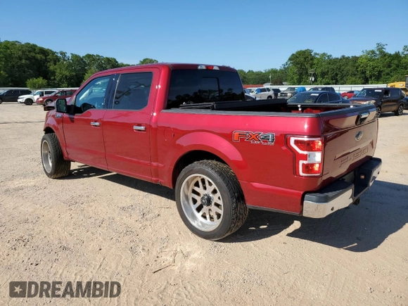 2018 Ford F-150 XL with VIN 1FTEW1E59JFB24071, listed as a Copart auction lot 57824085 with 102,291 mi miles and Salvage title. Bid and sale history available at DreamBid. Image 2.