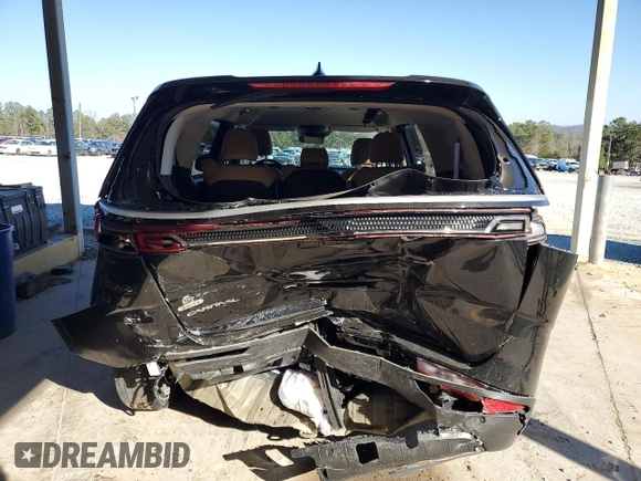 2024 Kia Carnival LX with VIN KNDNB4H39R6400199, listed as a Copart auction lot 46902355 with 28,397 mi miles and Salvage Title. Bid and sale history available at carsss.com. Image 6.