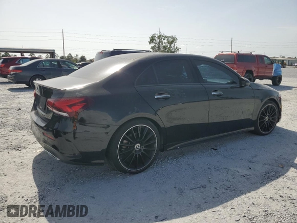 2019 Mercedes-Benz A 220 with VIN WDD3G4EB4KW022776, listed as a Copart auction lot 60233695 with Not provided miles and Clean title. Bid and sale history available at DreamBid. Image 3.