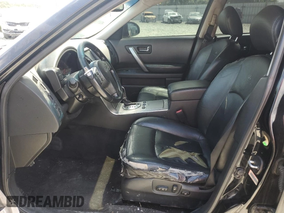 2007 Infiniti FX with VIN JNRAS08W27X203660, listed as a Copart auction lot 68220074 with 188,960 mi miles and Salvage Title. Bid and sale history available at DreamBid. Image 7.