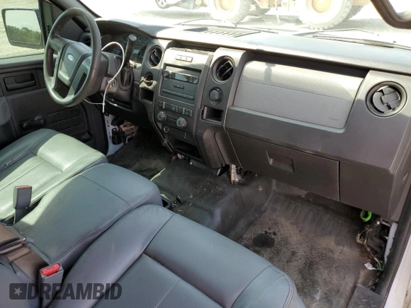 2014 Ford F-150 XL with VIN 1FTEX1CM1EFC16837, listed as a Copart auction lot 53352665 with 191,792 mi miles and Salvage title. Bid and sale history available at DreamBid. Image 8.