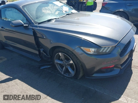 2015 Ford Mustang V6 with VIN 1FA6P8AM9F5396663, listed as a IAAI auction lot 41824725 with 91,403 mi miles and . Bid and sale history available at DreamBid. Image 6.