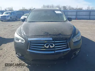 2015 Infiniti QX60 with VIN 5N1AL0MM2FC540171, listed as a IAAI auction lot 41857124 with 124,964 mi miles. Bid and sale history available at carsss.com. Image 12.
