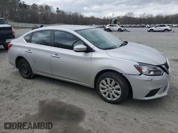 2019 Nissan Sentra SV with VIN 3N1AB7AP0KY263426, listed as a Copart auction lot 49995675 with 95,209 mi miles and Salvage Title. Bid and sale history available at DreamBid. Image 4.