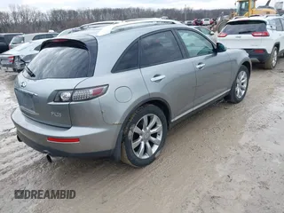 2006 Infiniti FX with VIN JNRAS08W06X210282, listed as a IAAI auction lot 41497917 with 215,200 mi miles and . Bid and sale history available at carsss.com. Image 4.