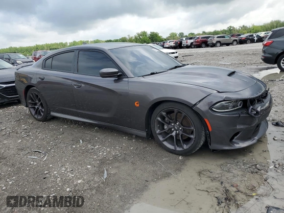 2020 Dodge Charger Scat Pack z VIN 2C3CDXGJ2LH180210, wystawiony jako Copart lot #54559495 z przebiegiem 67 929 mil mil oraz Szkoda całkowita • Salvage title. Historia ofert i sprzedaży dostępna na DreamBid. Obrazek 4.