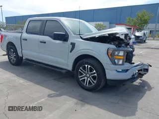 2023 Ford F-150 XL with VIN 1FTEW1CP2PKE60004, listed as a IAAI auction lot 41982176 with 17,900 mi miles and . Bid and sale history available at DreamBid. Image 1.