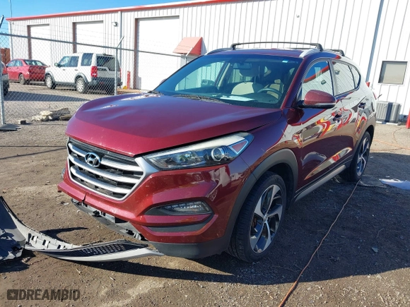 2017 Hyundai Tucson Value with VIN KM8J33A23HU349750, listed as a IAAI auction lot 41456946 with 134,285 mi miles. Bid and sale history available at carsss.com. Image 18.