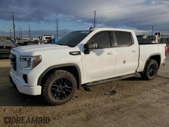 2021 GMC Sierra 1500 with VIN 1GTP8CET3MZ123515, listed as a Copart auction lot 87723335 with 56,439 mi miles and Clean Title. Bid and sale history available at DreamBid. Image 1.