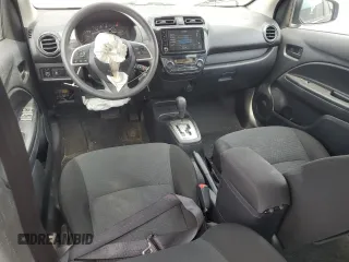 2023 Mitsubishi Mirage ES with VIN ML32FUFJ2PHF04274, listed as a Copart auction lot 58464685 with 23,627 mi miles and Salvage title. Bid and sale history available at DreamBid. Image 8.