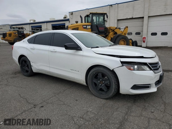 2015 Chevrolet Impala LS with VIN 2G11X5SLXF9187145, listed as a Copart auction lot 48413255 with 111,685 mi miles and Salvage Title. Bid and sale history available at DreamBid. Image 4.