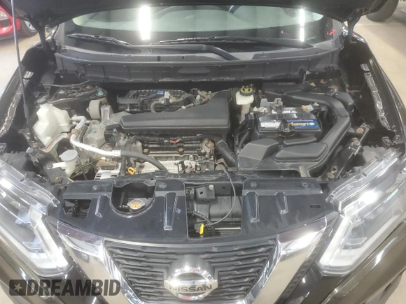 2017 Nissan Rogue SV with VIN KNMAT2MV1HP543809, listed as a Copart auction lot 60894445 with 252,508 mi miles and Clean title. Bid and sale history available at DreamBid. Image 12.