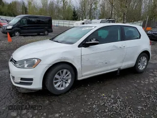 2015 Volkswagen Golf TSI S z VIN 3VW817AU7FM096092, wystawiony jako Copart lot #52014855 z przebiegiem 111 446 mil mil oraz Szkoda całkowita • Salvage title. Historia ofert i sprzedaży dostępna na DreamBid. Obrazek 1.