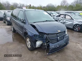 2007 Dodge Grand Caravan SE with VIN 1D4GP24R27B172322, listed as a IAAI auction lot 42005459 with 128,434 mi miles and . Bid and sale history available at DreamBid. Image 1.