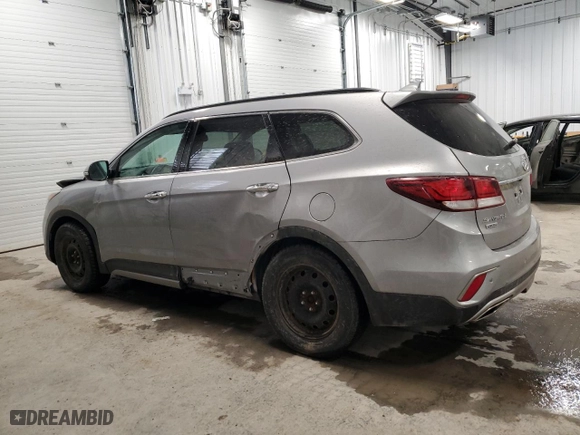 2017 Hyundai Santa Fe XL Limited with VIN KM8SNDHF6HU232550, listed as a Copart auction lot 48467245 with 128,298 mi miles and Clean Title. Bid and sale history available at carsss.com. Image 2.