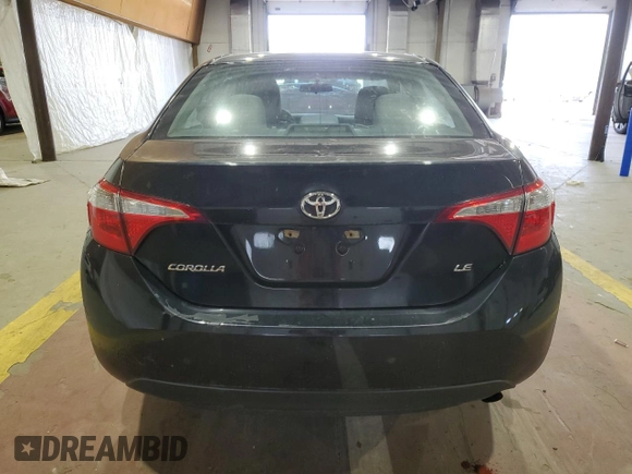 2016 Toyota Corolla L с VIN 5YFBURHE4GP528822, выставлен на аукционе Copart как лот 59513165 с пробегом 109 558 миль миль и Списание • Salvage title. История ставок и продаж доступна на DreamBid. Изображение 6.