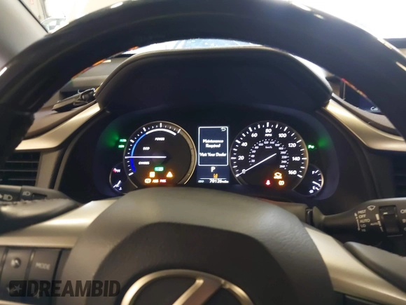 2019 Lexus RX with VIN 2T2BGMCAXKC039392, listed as a IAAI auction lot 41597080 with 70,126 mi miles. Bid and sale history available at carsss.com. Image 7.