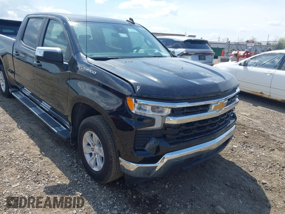 2024 Chevrolet Silverado 1500 LT with VIN 1GCPACEK4RZ184083, listed as a IAAI auction lot 42113356 with 26,759 mi miles and . Bid and sale history available at DreamBid. Image 1.