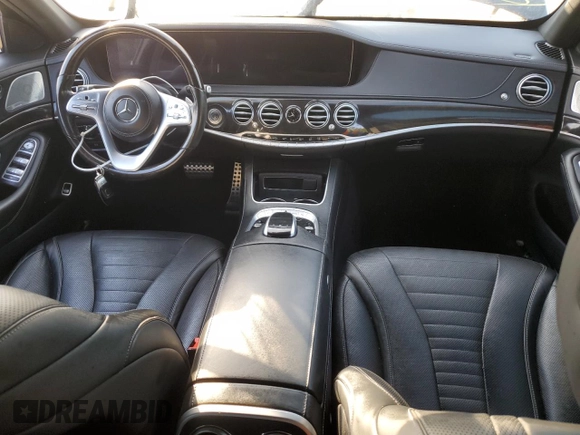 2020 Mercedes-Benz S-Class S 560 with VIN WDDUG8DB3LA518292, listed as a Copart auction lot 71921084 with 0 mi miles and Salvage Title. Bid and sale history available at carsss.com. Image 8.