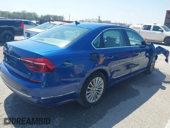 2017 Volkswagen Passat 1.8T SE with VIN 1VWBT7A31HC021299, listed as a IAAI auction lot 41961686 with 135,912 mi miles. Bid and sale history available at carsss.com. Image 4.