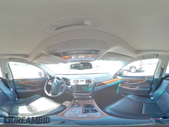 2012 Lexus LS 460 with VIN JTHBL5EF0C5109106, listed as a Copart auction lot 56967365 with Not provided miles and Salvage title. Bid and sale history available at DreamBid. Image 15.