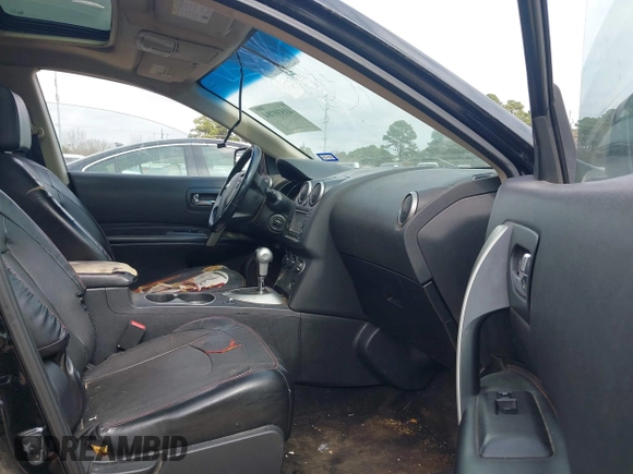 2012 Nissan Rogue S with VIN JN8AS5MT3CW256381, listed as a IAAI auction lot 41539784 with 185,851 mi miles. Bid and sale history available at carsss.com. Image 5.
