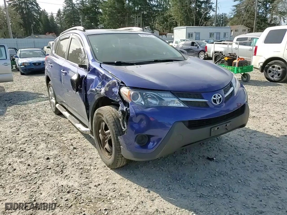2014 Toyota RAV4 LE with VIN 2T3BFREV9EW192361, listed as a Copart auction lot 53189925 with 122,161 mi miles and Salvage Title. Bid and sale history available at carsss.com. Image 12.