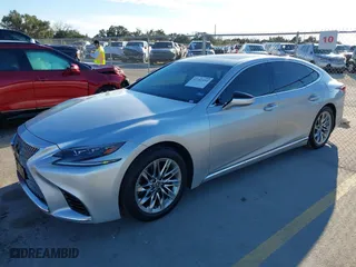 2018 Lexus LS with VIN JTHB51FFXJ5001297, listed as a IAAI auction lot 41352954 with 57431 miles. Bid and sale history available at carsss.com. Image 18.