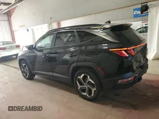 2023 Hyundai Tucson SEL z VIN 5NMJFCAE5PH167575, wystawiony jako Copart lot #58772945 z przebiegiem 16 733 mil mil oraz Szkoda całkowita • Salvage title. Historia ofert i sprzedaży dostępna na DreamBid. Obrazek 2.