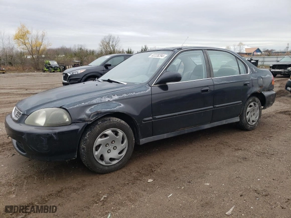 1997 Honda Civic EX with VIN 2HGEJ8641VH551960, listed as a Copart auction lot 82228294 with 178,054 mi miles and Clean Title. Bid and sale history available at carsss.com. Image 1.