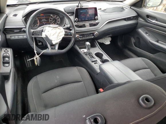 2019 Nissan Altima SV with VIN 1N4BL4DV7KC159344, listed as a Copart auction lot 57728725 with 53,747 mi miles and Salvage title. Bid and sale history available at DreamBid. Image 8.
