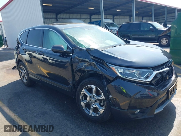 2019 Honda CR-V EX with VIN 2HKRW1H52KH513252, listed as a IAAI auction lot 42074091 with 31,764 mi miles and . Bid and sale history available at DreamBid. Image 1.