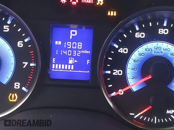 2014 Subaru Crosstrek Touring with VIN JF2GPBKC3EH332568, listed as a IAAI auction lot 41726153 with 114,032 mi miles and . Bid and sale history available at DreamBid. Image 15.