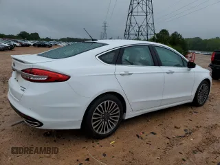 2018 Ford Fusion Titanium with VIN 3FA6P0D90JR168419, listed as a Copart auction lot 56368705 with 95,006 mi miles and Salvage title. Bid and sale history available at DreamBid. Image 3.