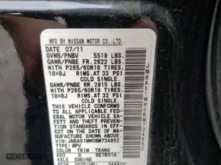 2011 Infiniti FX35 with VIN JN8AS1MW0BM734852, listed as a Copart auction lot 65211324 with 147,402 mi miles and Clean Title. Bid and sale history available at carsss.com. Image 14.