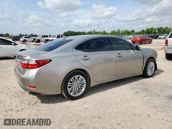 2015 Lexus ES 330 with VIN JTHBK1GG2F2167970, listed as a Copart auction lot 60252525 with 108,317 mi miles and Salvage title. Bid and sale history available at DreamBid. Image 3.