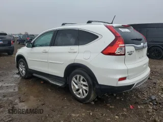 2015 Honda CR-V EX-L with VIN 5J6RM4H71FL020781, listed as a Copart auction lot 49525715 with 86,243 mi miles and Salvage Title. Bid and sale history available at carsss.com. Image 2.