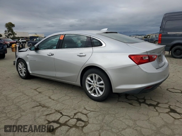 2018 Chevrolet Malibu LT with VIN 1G1ZD5ST0JF251026, listed as a Copart auction lot 45497585 with 111,499 mi miles and Salvage Title. Bid and sale history available at DreamBid. Image 2.