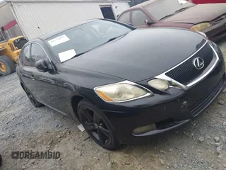 2008 Lexus GS 350 with VIN JTHBE96S280042851, listed as a IAAI auction lot 41775475 with 266,087 mi miles. Bid and sale history available at carsss.com. Image 1.