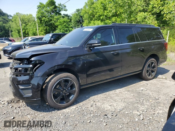 2024 Ford Expedition Max Limited with VIN 1FMJK2A83REB14942, listed as a Copart auction lot 62335885 with 9,928 mi miles and Salvage title. Bid and sale history available at DreamBid. Image 1.