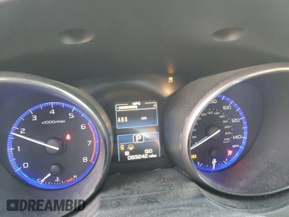 2015 Subaru Legacy 2.5i Premium with VIN 4S3BNBC64F3074616, listed as a Copart auction lot 40975723 with 93,242 mi miles. Bid and sale history available at carsss.com. Image 9.