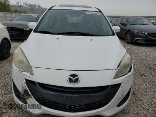 2012 Mazda 5 Touring with VIN JM1CW2CL2C0113997, listed as a Copart auction lot 54355345 with 126,267 mi miles and Salvage Title. Bid and sale history available at DreamBid. Image 5.