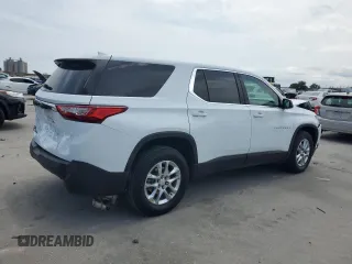 2021 Chevrolet Traverse LS с VIN 1GNERFKW6MJ164585, выставлен на аукционе Copart как лот 58245825 с пробегом 48 125 миль миль и Списание • Salvage title. История ставок и продаж доступна на DreamBid. Изображение 3.