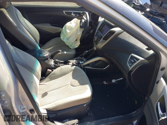 2012 Hyundai Veloster w/Black Int with VIN KMHTC6ADXCU036070, listed as a IAAI auction lot 41779990 with Not provided miles and . Bid and sale history available at DreamBid. Image 5.