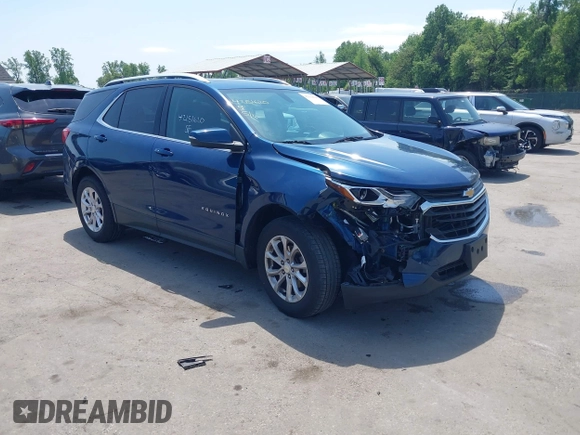 2019 Chevrolet Equinox LT with VIN 3GNAXUEV1KL208137, listed as a IAAI auction lot 42151620 with 111,282 mi miles and . Bid and sale history available at DreamBid. Image 1.