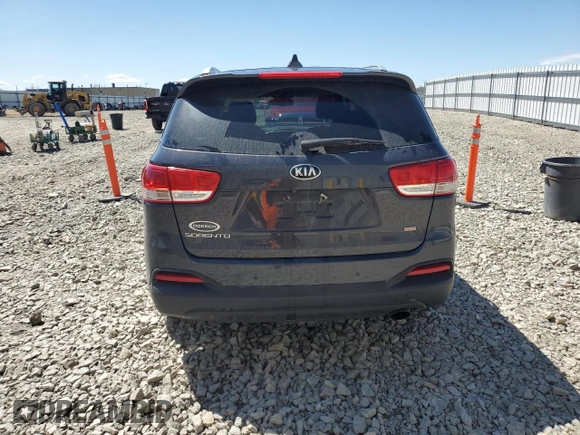2016 Kia Sorento LX with VIN 5XYPG4A33GG005305, listed as a Copart auction lot 55771995 with 127,874 mi miles and Clean Title. Bid and sale history available at carsss.com. Image 6.